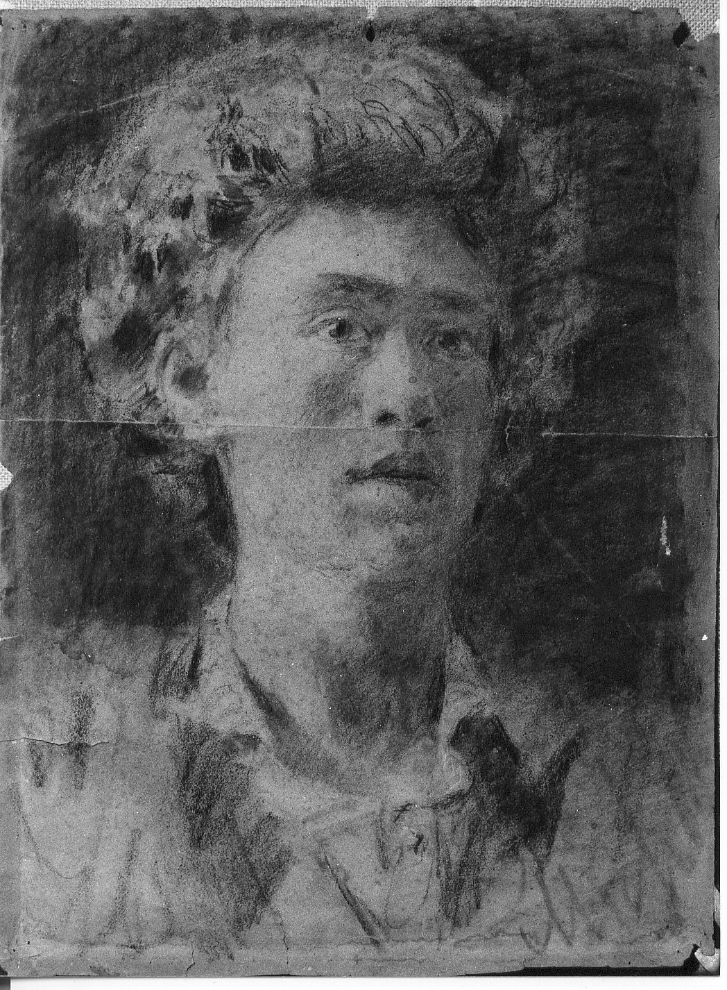 Francesco Paolo Michetti - autoritratto giovanile, Museo Civico, Vasto